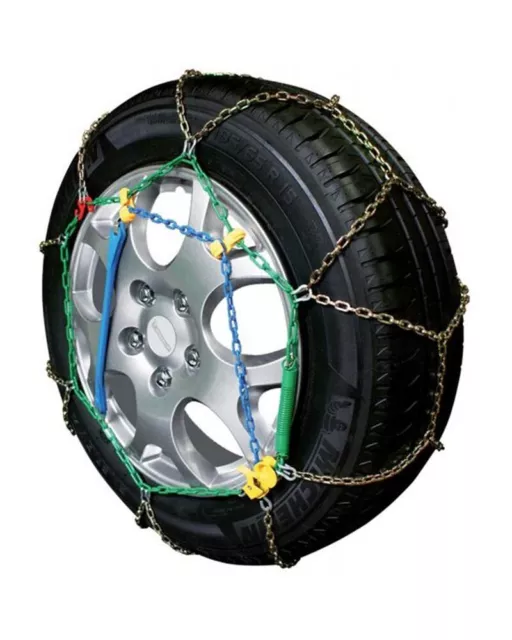 Chaînes à Neige Voiture 175/60-13 R13 Maillons Speciales À 9 MM Homologué