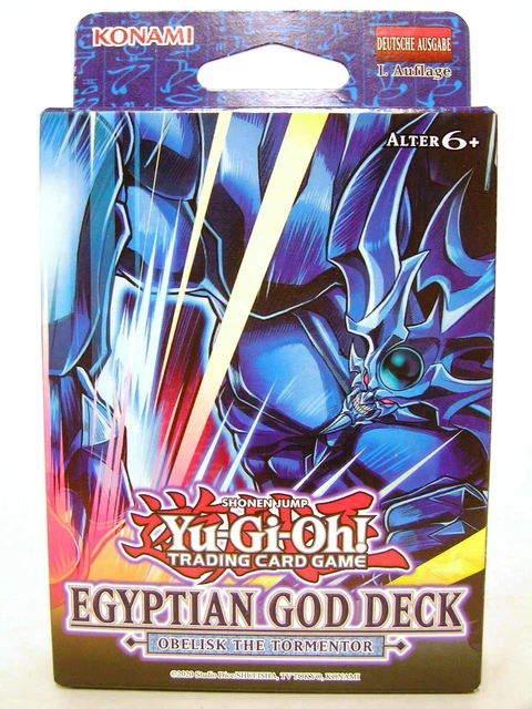 YU-GI-OH - EGYPTIAN God Deck Slifer + Obelisk Karte aussuchen EGO1+EGS1 ...