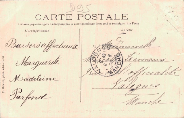 Cpa/Dep 95/Montmorency Le Château 2