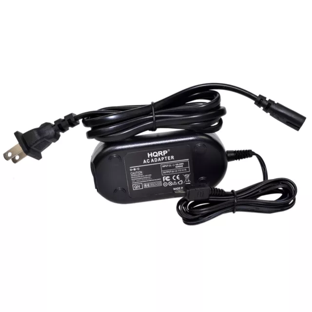 HQRP AC Adapter Charger for JVC Everio GZ-HD320 GZ-HD320BUS GZ-HM400 GZ-MC200