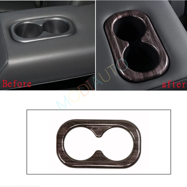 FOR HONDA CRV CRV 20232024 Nanmu Rear Water Cup Panel Cover Trim Wood