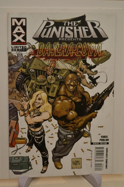 Punisher MAX presents Barracuda #3 Garth Ennis Marvel Comics