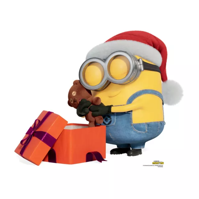 MINION BOB CHRISTMAS Cardboard Cutout Official Minions Standee $48.21 ...