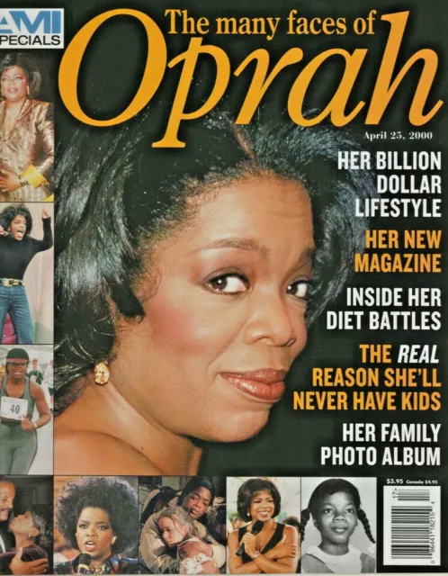 Oprah The Many Faces Of, AMI Special Vol 1 # 7 Biweekly 4/25/2000