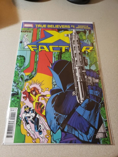 True Believers X-Men Nanny Orphan Maker #1 Rep X-Factor #35 (Marvel, 2020) NM