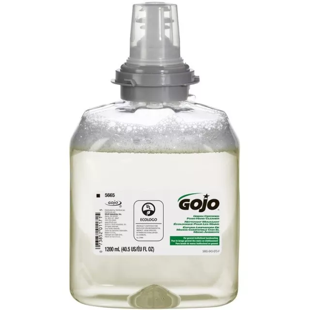 GOJO TFX Mild Foam Soap Hand Wash  2 x 1200 ml refills  5665-02