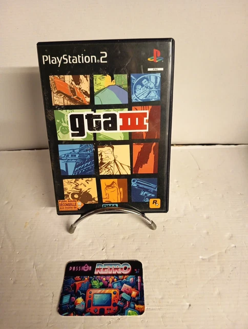 Jeu GTA 3 III PS2 PAL - Avec Notice - Très Bon état