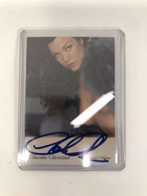 Babylon 5 - 2003 Claudia Christian Official Signed Autograph Card Series Cc2