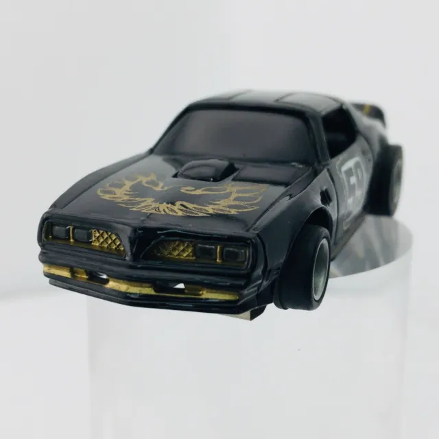 Tyco Pontiac Firebird Bandit Trans Am, Black / Gold, Lighted HP7 Chassis