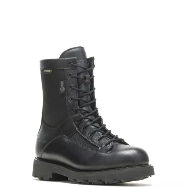 BATES MENS 8& DuraShocks® Waterproof Lace-to-Toe Side Zip Boot Black ...