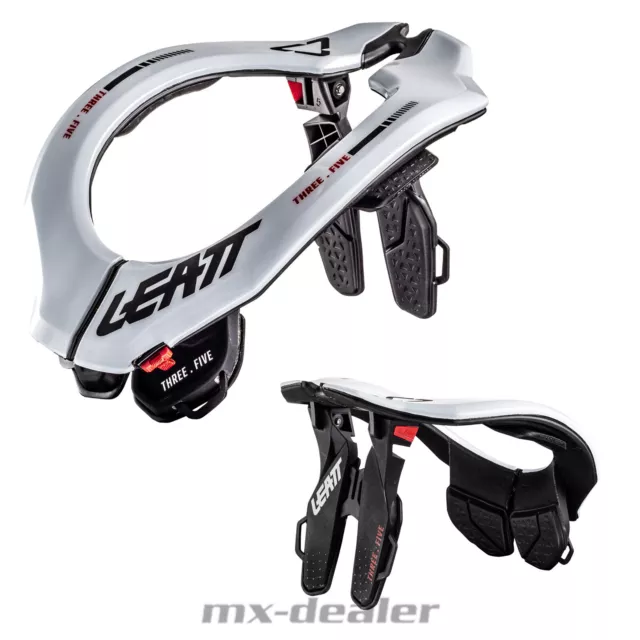 Leatt Brace GPX 3.5 Weiß Model 2022 Nackenschutz Neck Brace Nackenprotektor