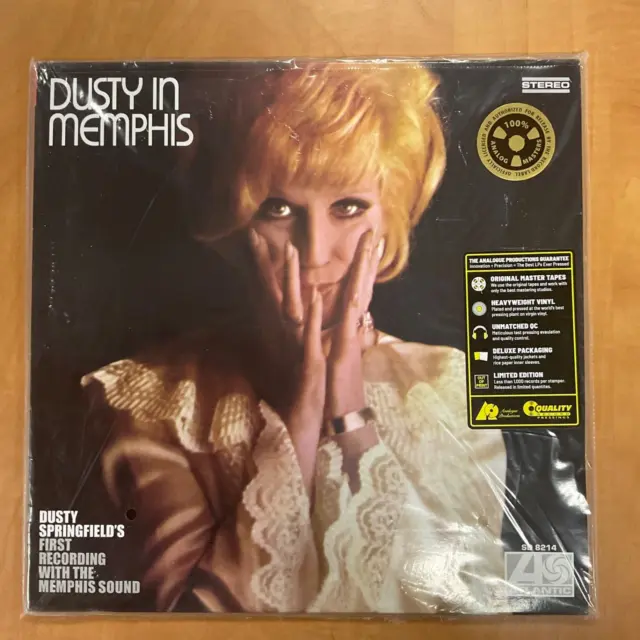 Dusty Springfield Dusty in Memphis Analogue Productions. 2 X 45 rpm vinyl sealed