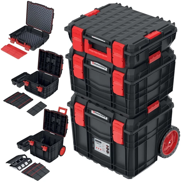 Set Di Ruote Anteriori In Acciaio Per Milwaukee Packout – Pieghevoli, 360°, Per Cassetta Attrezzi, Facile Trasporto