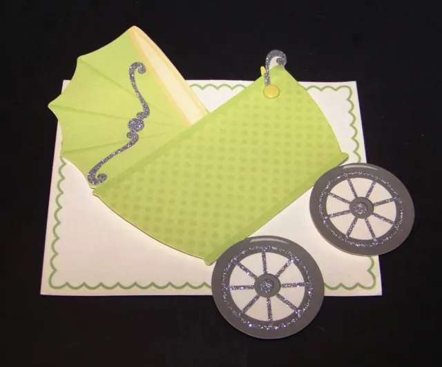 Anna Griffin New Baby Birth Announcements 16 Ct Cards Invitations Carriage Buggy