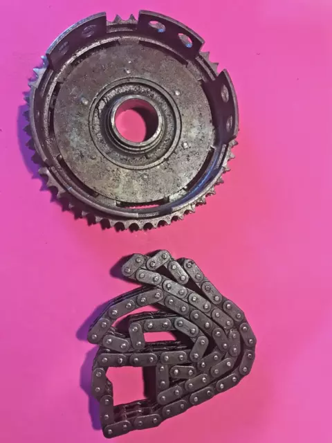 Lambretta Crown Wheel And Drive Chain