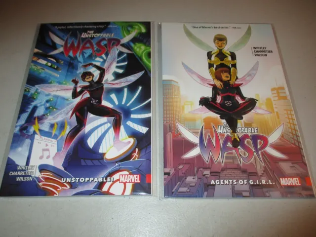 Unstoppable Wasp vol. 1, 2 (TPB Softcover) 2017 Marvel Whitley, Agents of GIRL