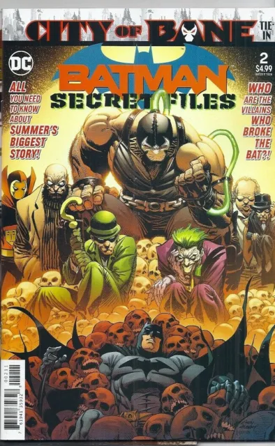 (2019) Dc Comics Batman Secret Files #2 City Of Bane Tie-In! Joker! Nm