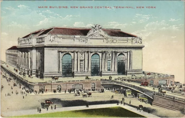 CPA AK Main Building New Grand Central Terminal NEW YORK CITY USA (790575)