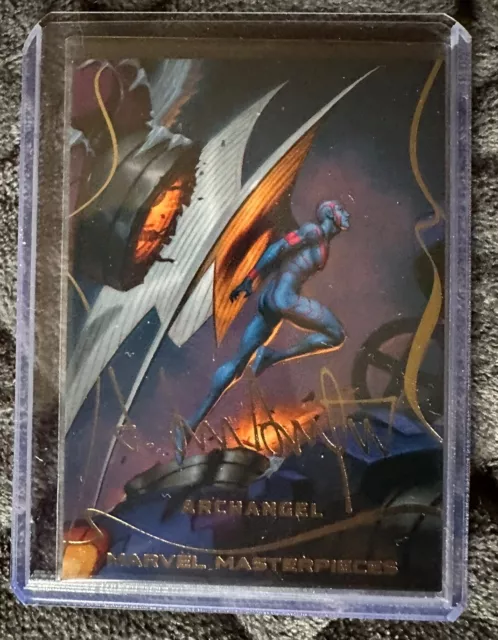 Archangel - Marvel Masterpieces 2022 - Gold Signature Series - Don Santos X-Men