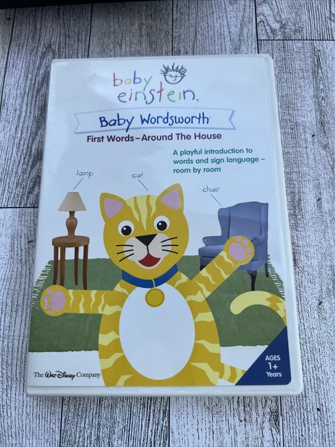 Baby Einstein: Baby Wordsworth First Words - Around The House (DVD, 2005) Sign