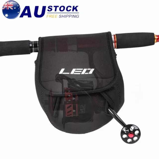 Fishing Reel Cover Bag Baitcasting Trolling Protective Case Spinning Wheel Pouch