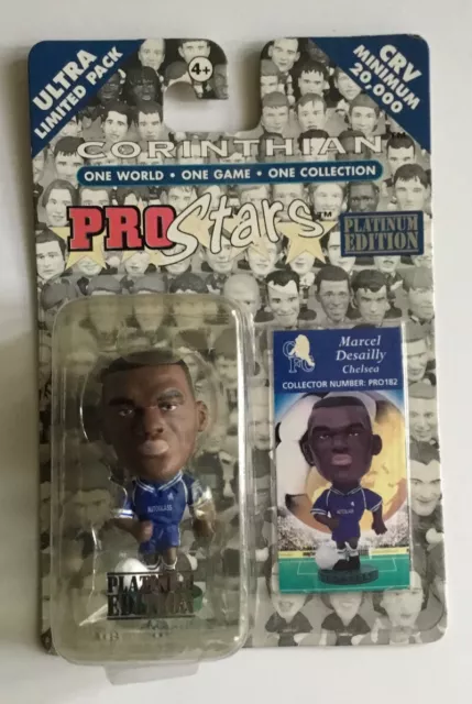 Corinthian Prostars Marcel Desailly Chelsea Home Kit Platinum Edition