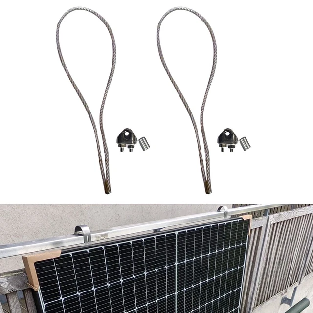 Corda metallica corda corda fissa corda 2 pz lunghezza capacità 60 cm
