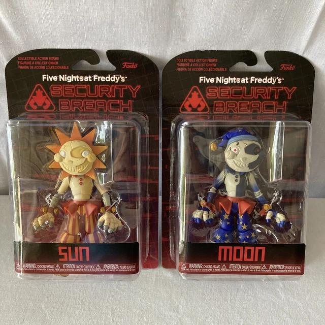 FIVE NIGHTS AT Freddys Sun & Moon Figures FNAF Security Breach Funko