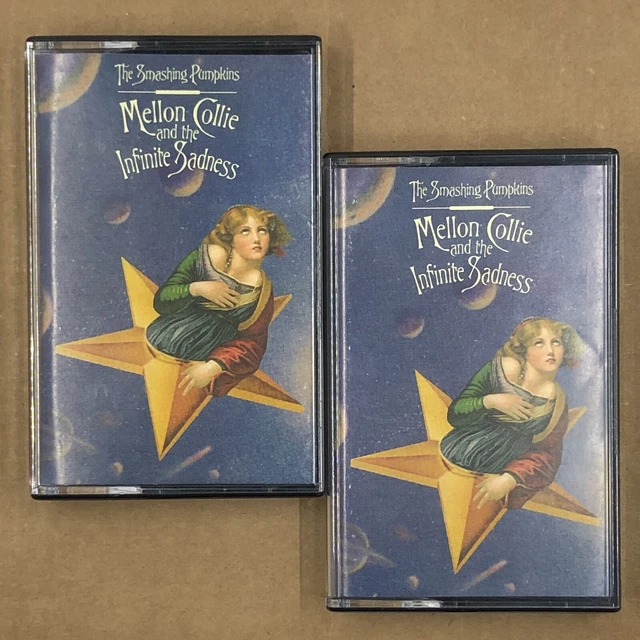 CASSETTE SMASHING PUMPKINS MELLON COLLIE DOUBLE ALBUM 1995 années 90 VOIR PHOTOS EUR 33,70