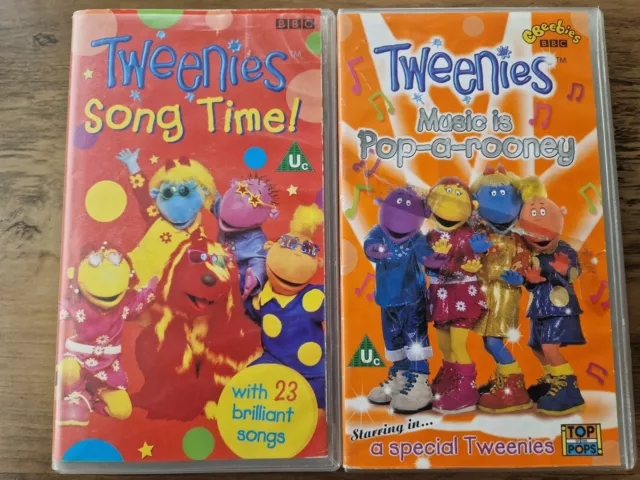 TWEENIES SONG TIME 2,songs & surprises,party games x3 vhs tapes. $17.01 ...