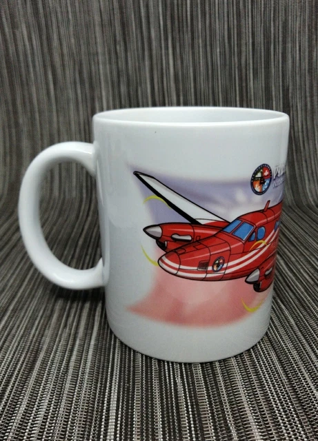Beechcraft  King AIr B200 Coffee Mug - National Airborne Service Crops