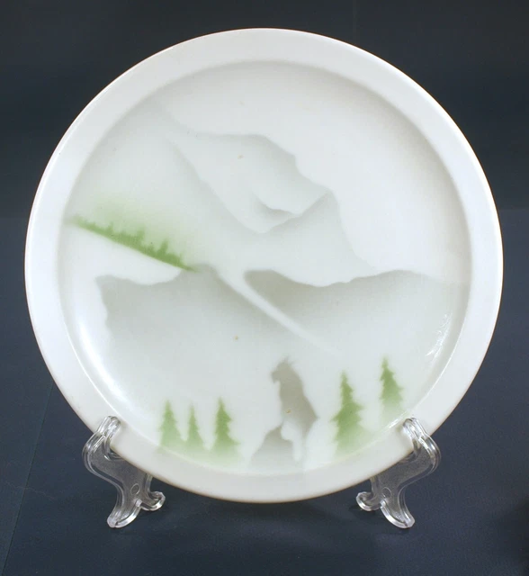 Original Great Northern Glory of the West backstamped Syracuse dinner plate