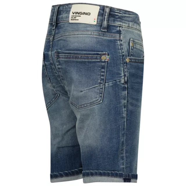 Pantaloncini jeans VINGINO Boys CHARLIE mid blue wash taglia 158 ESTATE 2024 NUOVI 2