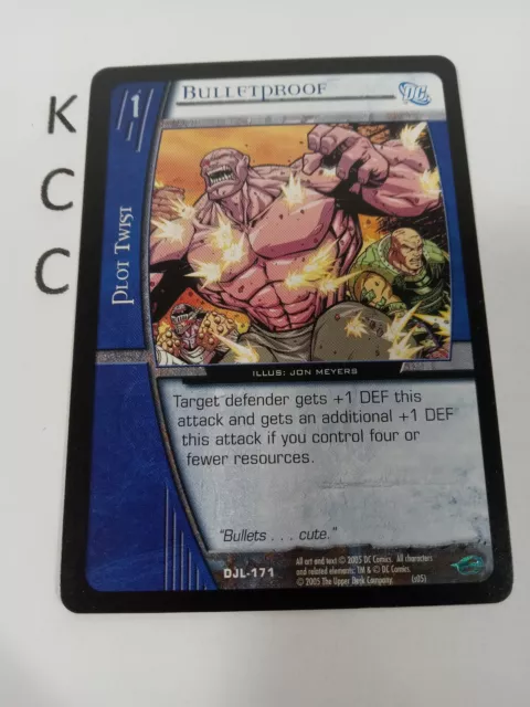 VS. System TCG DC Bulletproof DJL-171