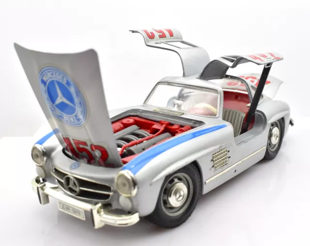 Modellauto Auto Maßstab 1:18 Mercedes 300 Sl Rallye bburago diecast modellbau