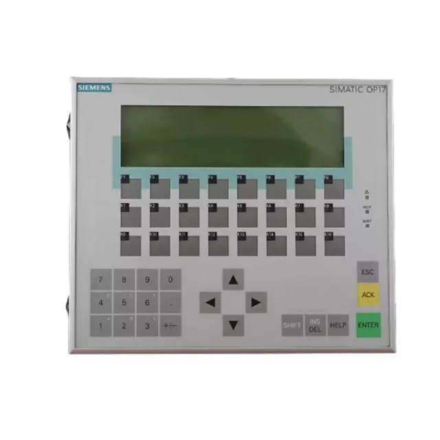 Siemens plc pannello operatore SIMATIC PANEL OP17-DP SIEMENS 6AV3 617-1JC20-0AX1