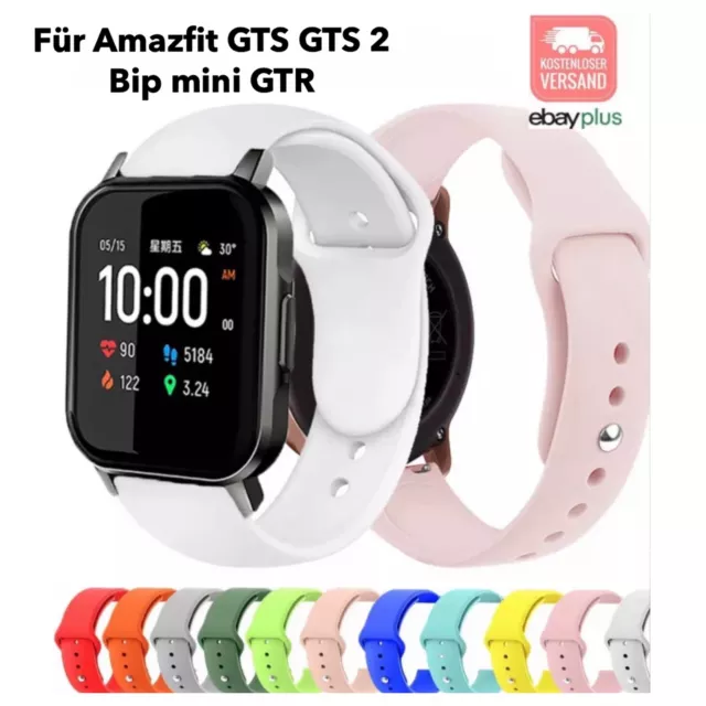 Silikon Armband Für Amazfit Xiaomi Huami Bip  ✅ GTR GTS Watch 20mm 22mm classic