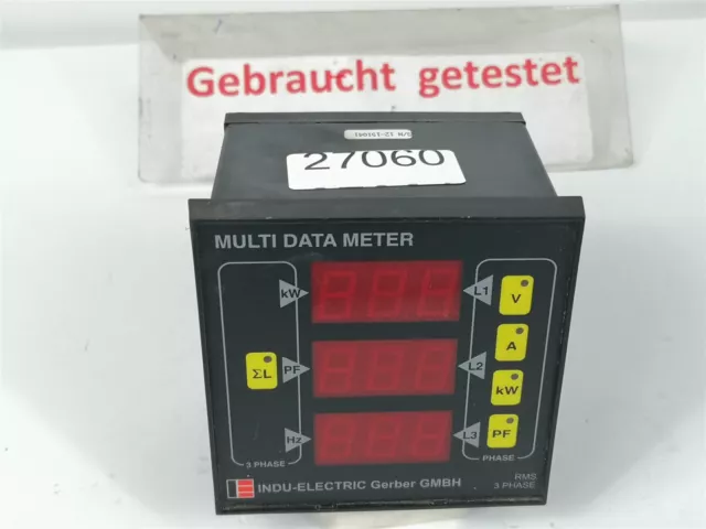 Gerber INDU-ELECTRIC MULTI DATA METER