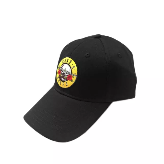 Guns N'Roses Musique Rock Bande Logo Noir Casquette Baseball - Taille Unique