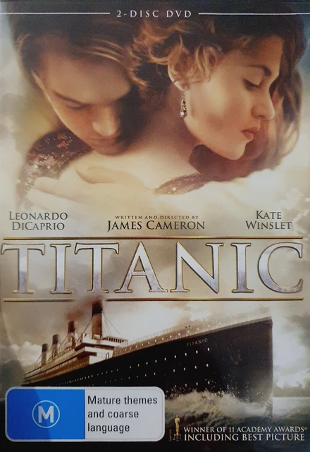 Titanic (Digitally Remastered Edition, DVD, 1997) 2 Disc Set Like New R4