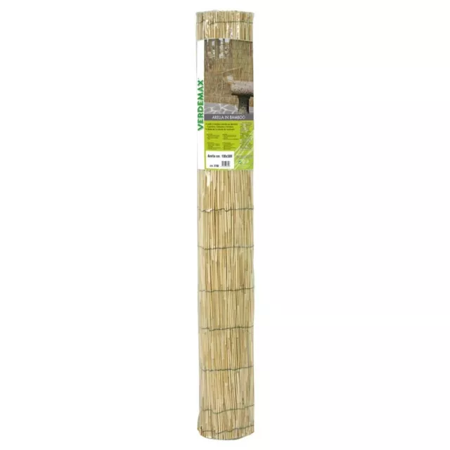 Verdemax 6700 Arella Bamboo Naturale Legata Con Filo Nylon 1 X 3 Metri