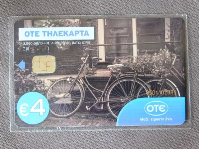 Chip kaart MINT SEALED Griekenland 08/13 - opl 3500