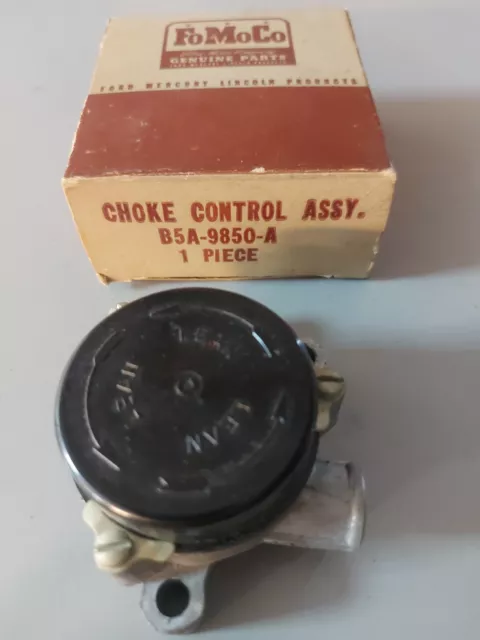 Nos 1955 Ford t bird, Mercury 55 FoMoCo Y block holley Carburetor OEM Choke Nos 1955 Ford t bird, Mercury 55 FoMoCo Y block holley Carburetor OEM Choke