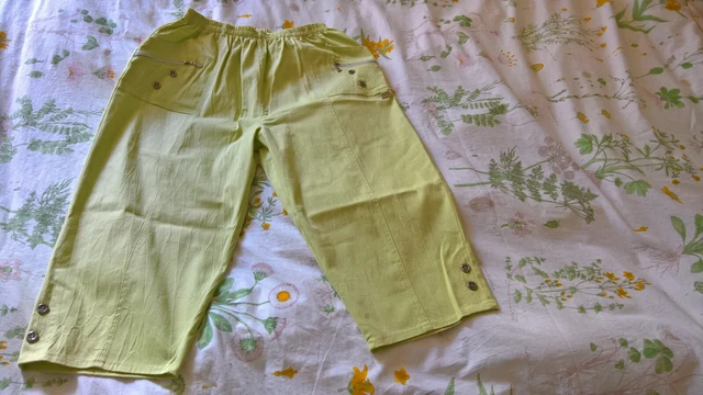 PANTACOURT CORSAIRE FEMME vert clair Ashley Paris T7 (40 env) EUR