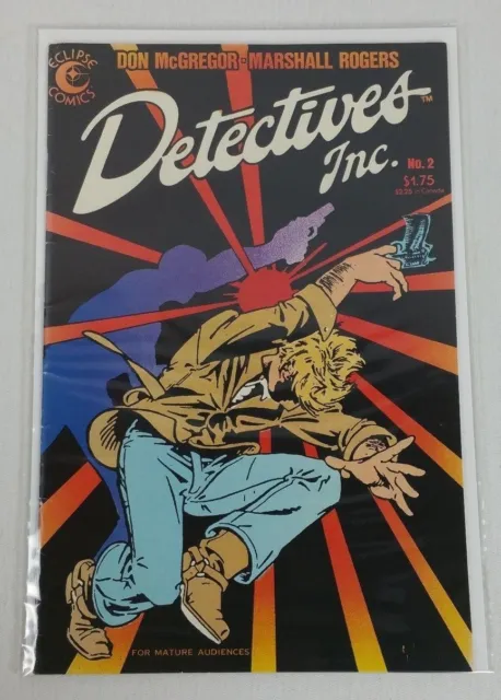 Eclipse Comics Detectives Inc. #2 VF (1985 1st Series)