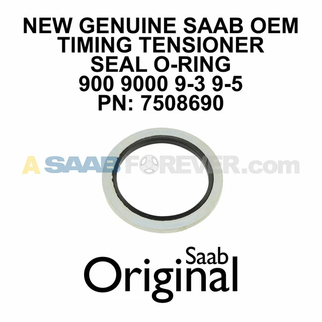 SAAB TIMING CHAIN Tensioner Gasket ORing Seal 93 95 900 NEW OEM SAAB