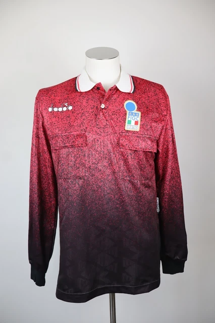 Maglia Arbitro Internazionale De Marco Calcio Diadora Figc Italia
