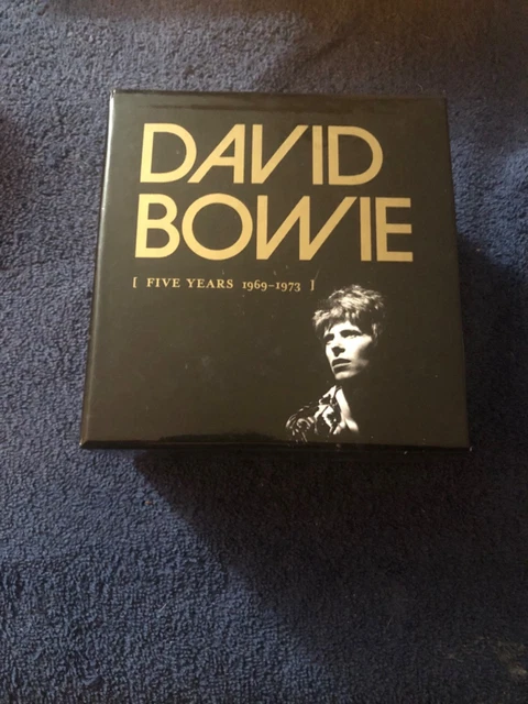 DAVID BOWIE FIVE Years 1969–1973 (12x CD box set complete