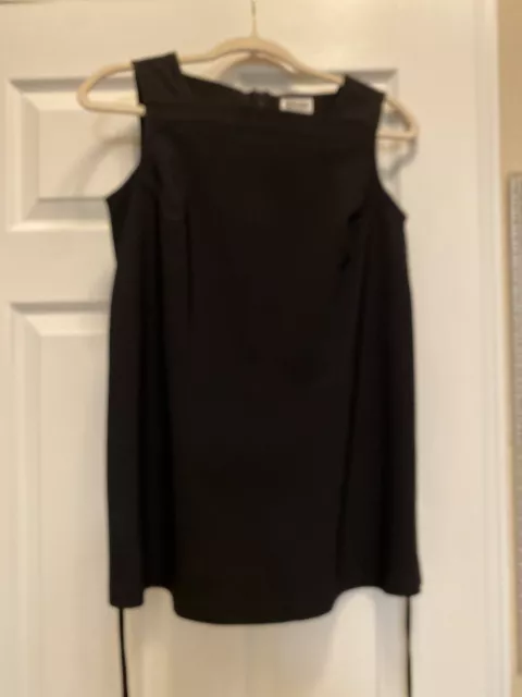 Mimi Maternity Black Sleeveless Blouse Size Small