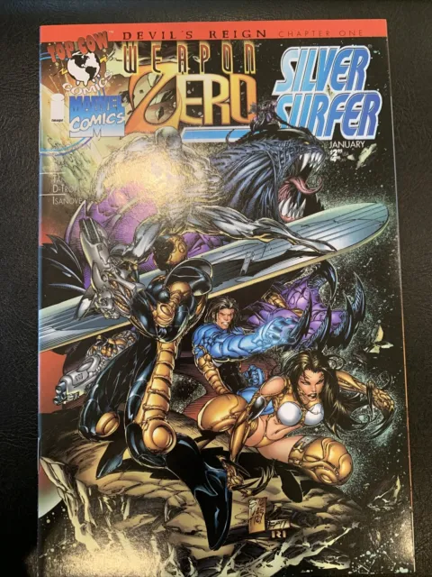 Weapon Zero Silver Surfer Devil's Reign Chapter One Marvel Image Top Cow VF-NM